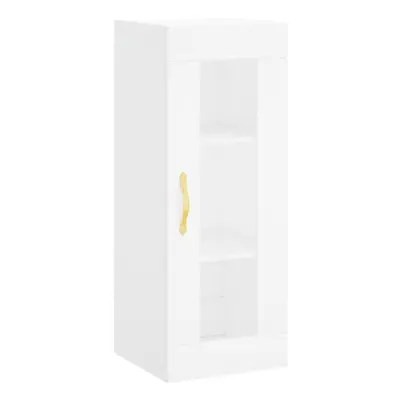 (white) vidaXL Wall Mounted Cabinet Bathroom Cabinet Storage Cabinet Cupboard White