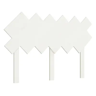 (white, 122.5 x x 80.5 cm) vidaXL Bed Headboard Home Bedroom Decorative Bed Header Panel Solid W