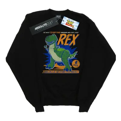 (M, Black) Disney Womens/Ladies Toy Story Rex Terrifying Dinosaur Sweatshirt