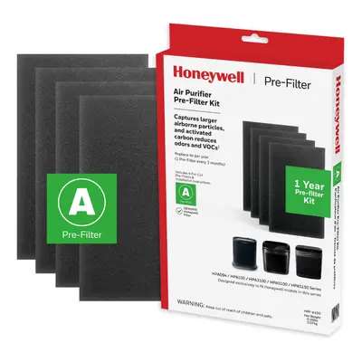 Honeywell HRF-A100 Air Purifier Pre Kit Filter 4-Pack - Allergen Air