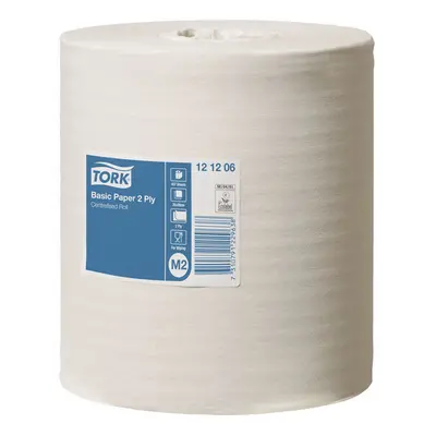 Tork Basic Paper Ply Centrefeed Roll M2 System - Pack Of