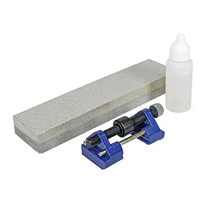 Faithfull FAIOS8CHG Sharpening Kit for Wood Chisels and Metal Blades Includes: Oilstone mm (8 In