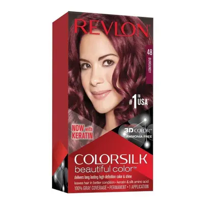 Revlon Colorsilk Beautiful Color, Burgundy, Count