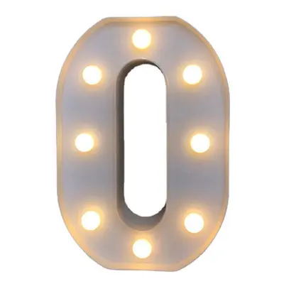 (O) LED English Letter And Symbol Pattern Night Light Home Room Proposal Decor Creative Modeling