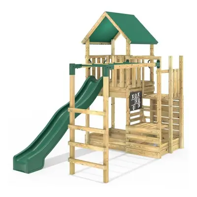 (M11 Stepup + Monkey Bars) Rebo Modular Wooden Climbing Frame Adventure Playset - M11