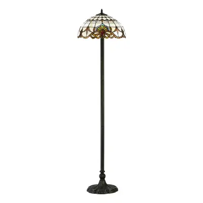 (Tiffany Style) BELOFAY Tiffany Style Floor Lamps, Stained Glass Handmade Tiffany Lights Floor L