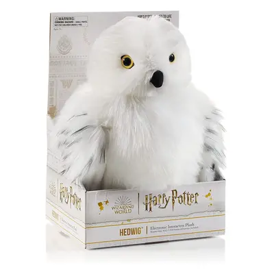 The Noble Collection Harry Potter Hedwig Electronic Interactive Puppet Plush }700g NN8168 RK12S2