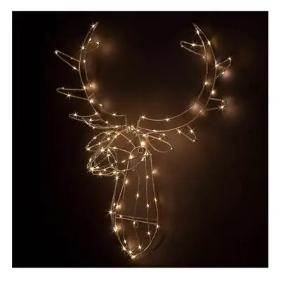 Snowtime LED Stag Head Christmas Light