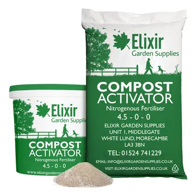 (25kg, Polythene Bag) Compost Activator, Accelerator & Maker | Enhances Soils & Speeds Up Compos