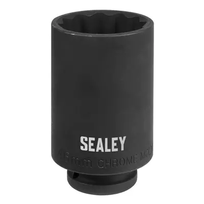 Sealey Impact Socket 1/2"Sq Drive 12-Point 46mm SX046