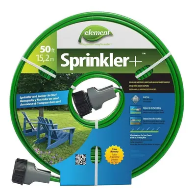 Swan Products Element Sprinkler Soaker Hose 50Ft Green