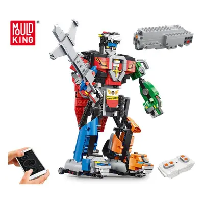 MOULD KING MK Voltron Robot Remote control toys Technical Building Blocks for Kids Birthday Gift