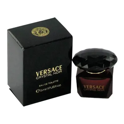 VERSAcE cRYSTAL NOIR by gianni Versace EDT OZ MINI for WOMEN