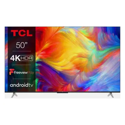 TCL 50P638K 50" (2022) 4K UHD HDR ANDROID GOOGLE ASSIST LED TV