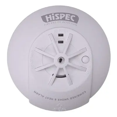 HISPEC Fast Fix Mains Smoke & Heat Detector