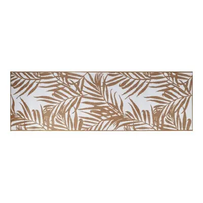 (brown and white, x cm) vidaXL Outdoor Rug Floor Carpet Door Mat Washable Floor Rug Reversible D