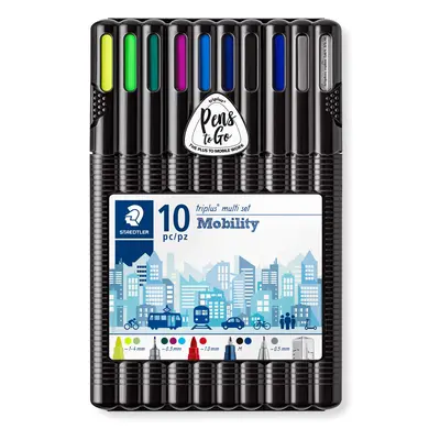 STAEDTLER SB10MS triplus mobility set desktop box of pieces for