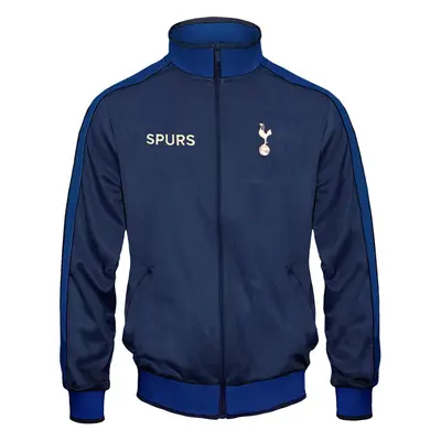 (Navy Blue, Years) Tottenham Hotspur FC Official Football Gift Boys Retro Track Top Jacket