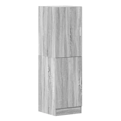 (grey sonoma) vidaXL Kitchen Cabinet Sonoma Oak 38x41.5x131.5 cm Engineered Wood cabinet