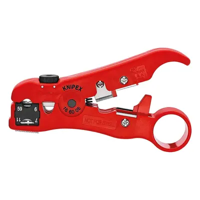 KNIPEX 60 SB Wire stripping tool for coax and data cable mm (Blister Packed)