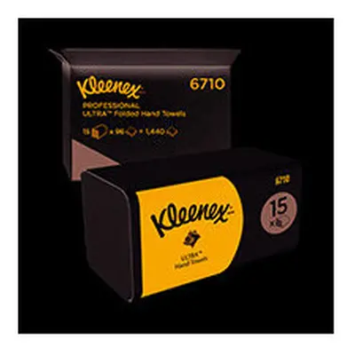 Kleenex U/Soft H/Towels 3Ply Wh P15