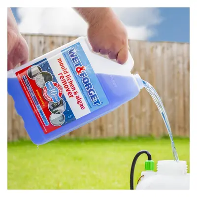 Wet & Forget Mould Remover, Outdoor Cleaning Solution 5L