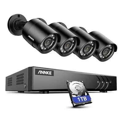 ANNKE Channel Outdoor Security CCTV Camera System