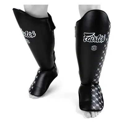 (Medium) FAIRTEX SP5 MUAY THAI SHIN PADS - BLACK