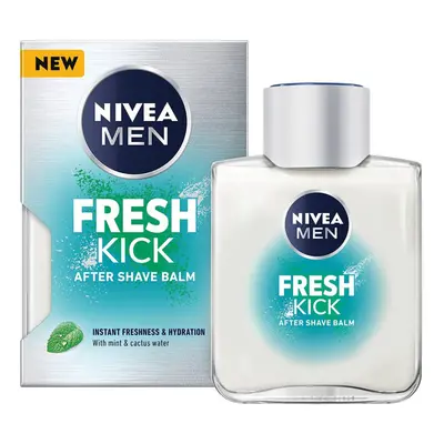 (After Shave Balm) NIVEA MEN FRESH KICK After Shave Balm (100ml), Refreshing After Shave Lotion,