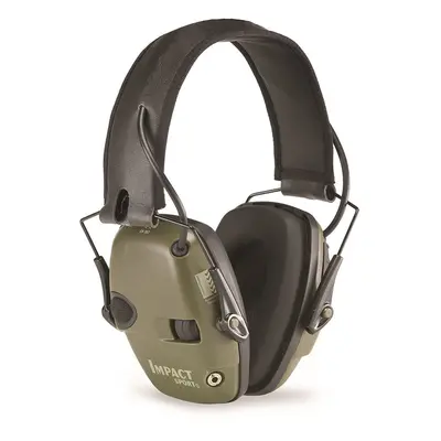 Honeywell Howard Leight Impact Sport Foldable Ear Defender, SNR 25(Green)