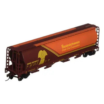 Bachmann Trains Canadian Bay Cylindrical Grain Hopper Saskatchewan Wheat Herald HO Scale