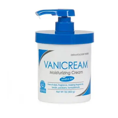 Vanicream Moisturizing Skin Cream with Pump Dispenser - fl oz (1 lb) - Moisturizer Formulated Wi