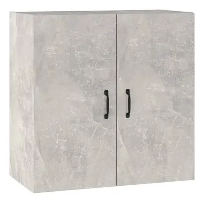 (Concrete grey) vidaXL Wall Cabinet Hanging Storage Cabinet Wall Cupboard Engineered Wood