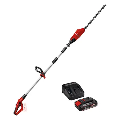 Einhell Cordless High Reach Hedge Trimmer Tool With Battery And Charger 18V