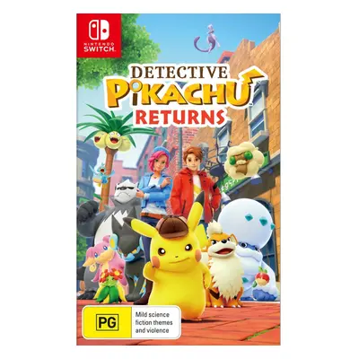 SWI Detective Pikachu Returns Game