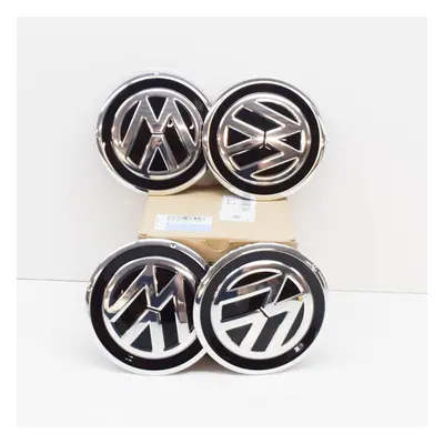 Volkswagen UP Wheel Hub Cover Cap Set 4pcs 1S0601149FFXC NEW GENUINE