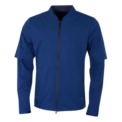 (M, Dark Blue) Oakley Mens Albatross Full Zip Rain Durable Jacket