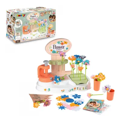 Smoby Flower Market - Flower Bouquet Craft Toy Age 3+