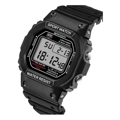 (White) Waterproof Sport Digital Men Watch Fashion LED Display