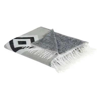 Blanket KATTIKE Fabric x cm Grey