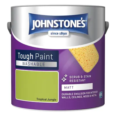 Johnstone's - Washable Paint - Tropical Jungle - Matt Finish