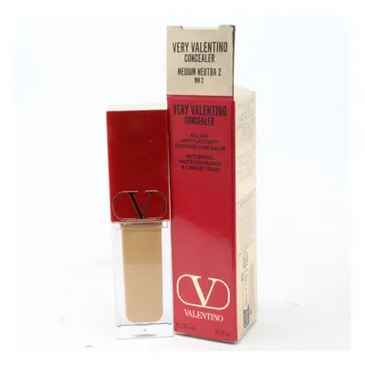 (Medium Neutra 2) Valentino Very Valentino All Day Concealer 0.2oz/6.5ml New With Box