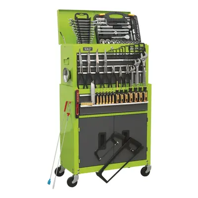 Sealey AP2200COMBOHV Topchest & Rollcab Combination Drawer Ball-Bearing Slides - Hi-Vis Green/Gr