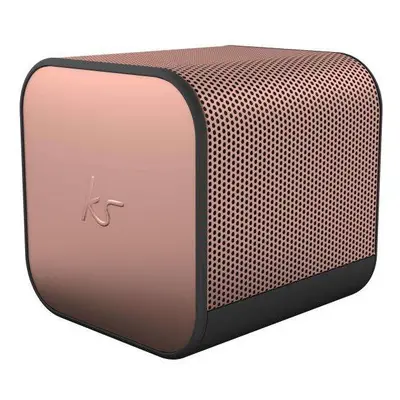 KitSound BoomCube W Stereo portable speaker Rose Gold