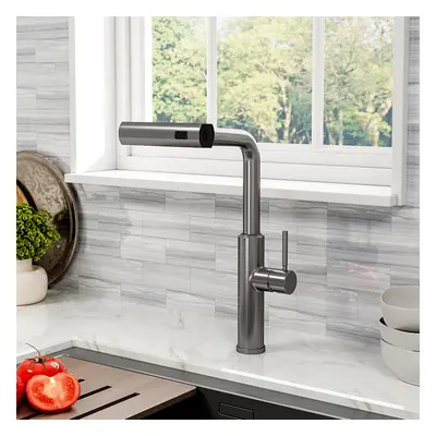 Retractable Pulldown Kitchen Faucet