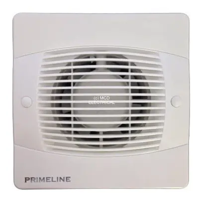 Primeline PEF4020 Extractor Fan 4" with Run on Timer