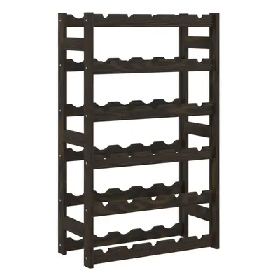 (black, bottle) vidaXL Wine Rack Wine Shelf Bottle Holder Wine Drinking Rack Solid Wood Pine