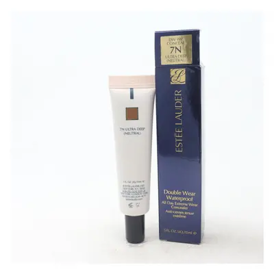 (7N Ultra Deep) Estee Lauder Double Wear Waterproof Extreme Wear Concealer 0.5oz New With Box