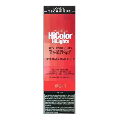 (Magenta, Dev (Vol. 20) 16oz) L'Oreal HiColor Magenta HiLights For Dark Hair Only