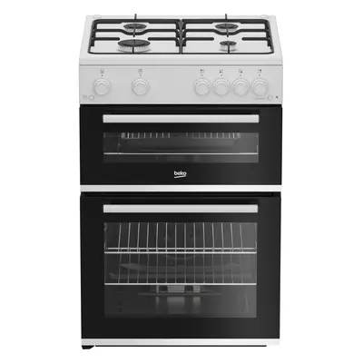 Beko 60cm Freestanding Gas Cooker - White - A/A+ Rated